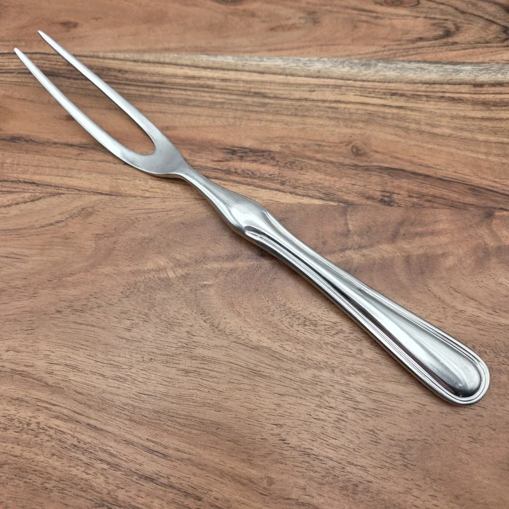 Wallace Rockport 7 Piece Hostess Set Stainless Meat Fork Carving Knife Pie